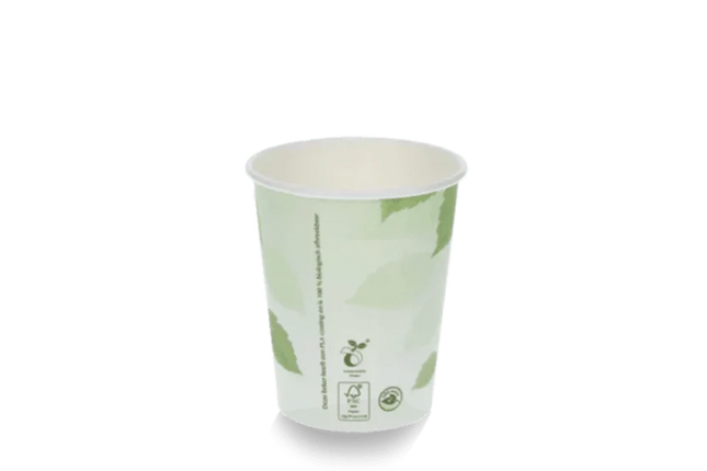 Kartonnen Koffiebeker 230 ml (8 oz) – Groen BIO FSC Mix