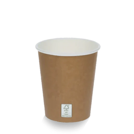 Cardboard Coffee Cup 230 ml (8 oz) – Kraftlook FSC Mix