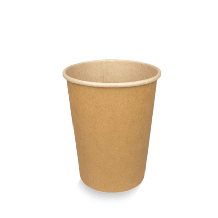 Kaffeebecher aus Pappe, 230 ml (8 oz) – Kraftpapier