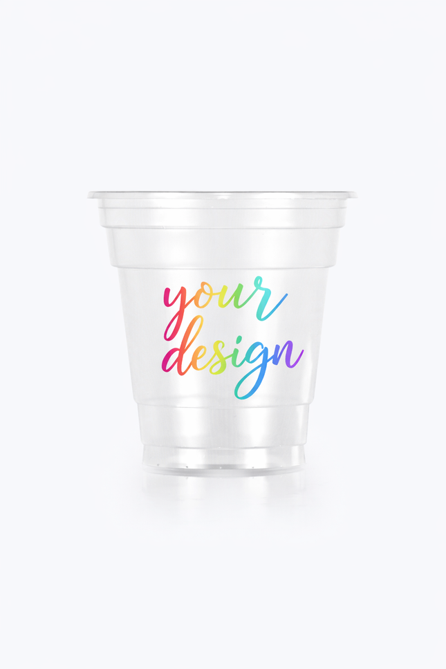 Custom Printed rPET Smoothie Cups 9 oz (270 ml)