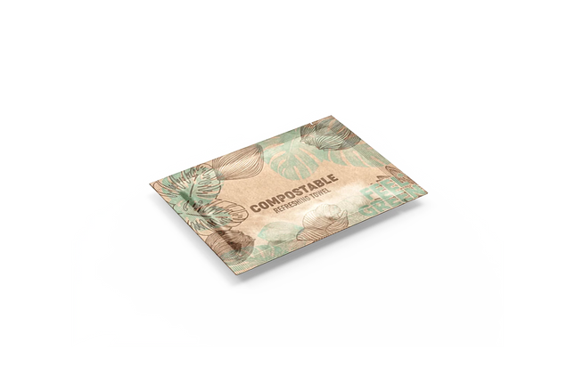 Biodegradable Wet Wipes Lemon