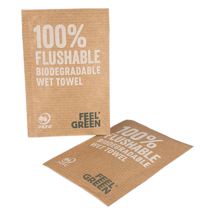 Biologisch Abbaubare Erfrischungstücher Kraft Zitrone