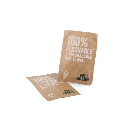 Biologisch Abbaubare Erfrischungstücher Kraft Zitrone