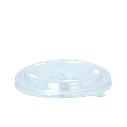 Deckel Schale 500-1000 ml Ø148 mm mit Löchern Transparent PET