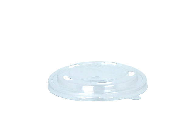Deckel Schale 500-1000 ml Ø148 mm mit Löchern Transparent PET