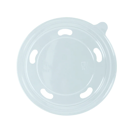 Deckel Schale 500-1000 ml Ø148 mm mit Löchern Transparent PET