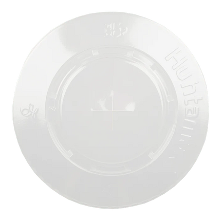 Flacher Deckel mit Kreuz Ø95mm RPET