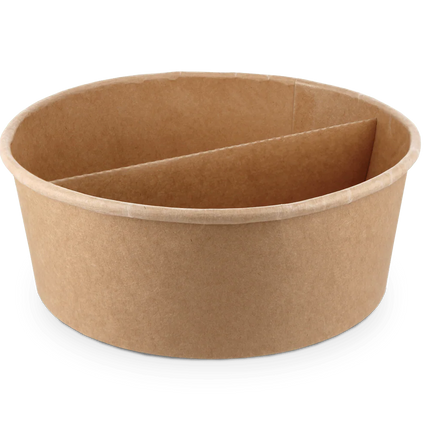 Trenneinsatz für Salatschüssel Poke Bowl Ø184 mm (1100 & 1300 ml)
