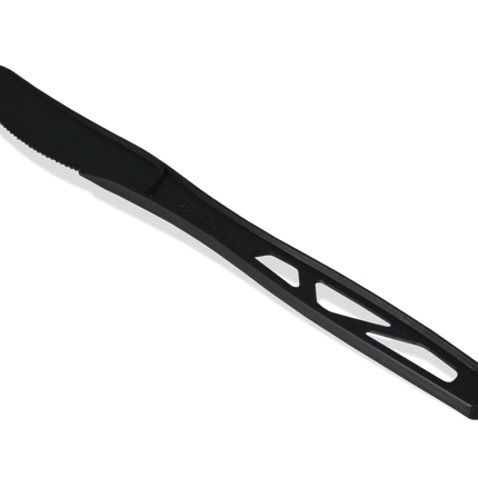 Wiederverwendbares Messer BIO 180 mm CPLA Schwarz