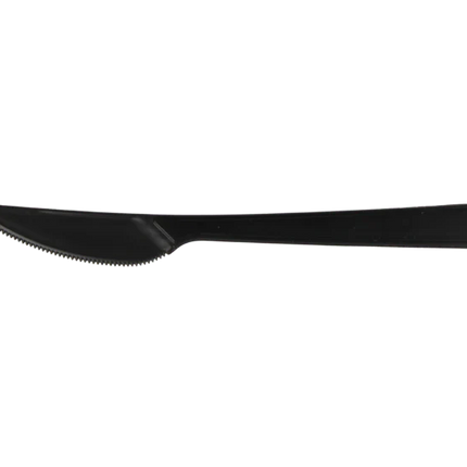 Wiederverwendbares Messer 180 mm PP Schwarz