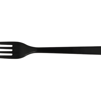 Wiederverwendbare Gabel 180 mm PP Schwarz
