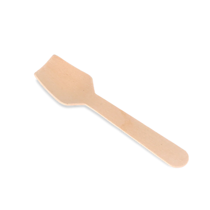 Wooden Ice Cream Spoon BIO 95 mm FSC 100%
