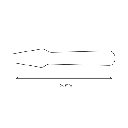 Holzeiscremelöffel Schaufel BIO 96 mm FSC® 100%