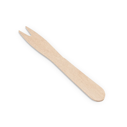 Holz-Snackgabel BIO 85mm FSC 100%