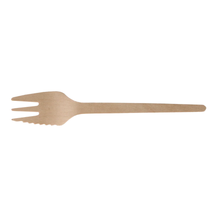 Wooden Fork with Teeth BIO 140mm