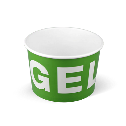 Eisbecher GELATO 360 ml Ø106 mm 12oz Karton Grün