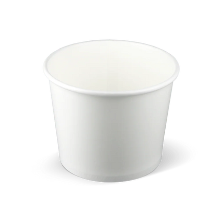Eisbecher 360 ml Ø106 mm 12oz Karton Weiß