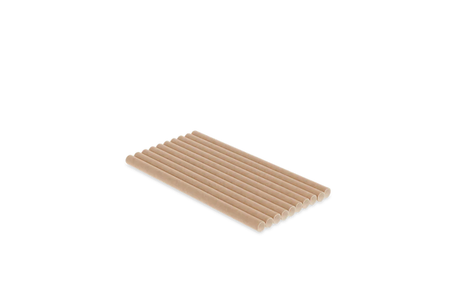 Paper Straws BIO 150 x 8 mm Kraft