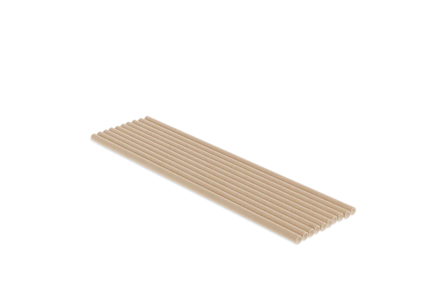Paper Straws 230 x 6 mm Kraft