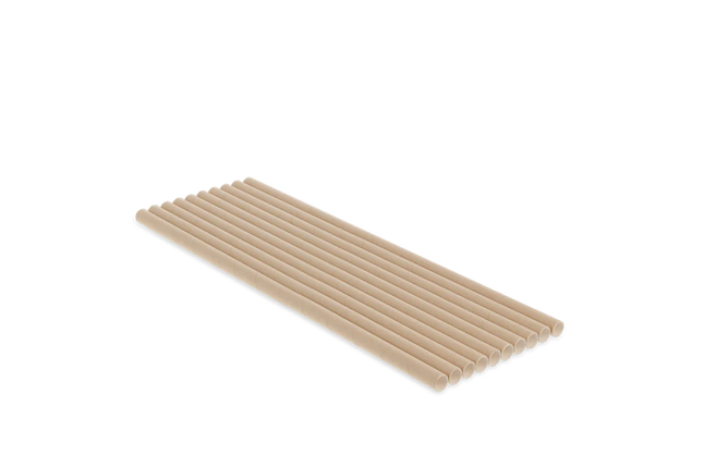 Paper Straws BIO 230 x 8 mm Kraft