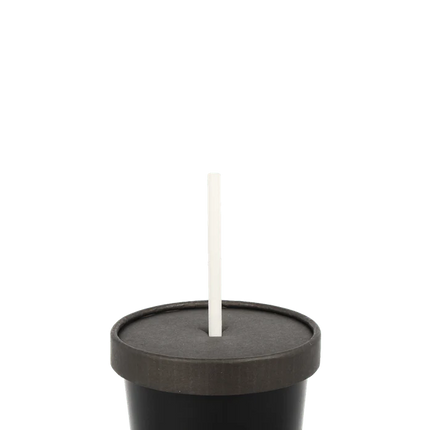 Paper Straws BIO 200 x 6 mm White