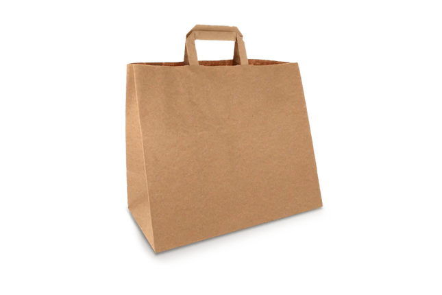Paper Bags Extra Large Kraft 90 gr. 32x22x34 cm