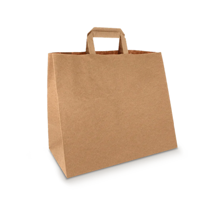 Papiertüten Groß Kraft 90 g 32x17x29 cm