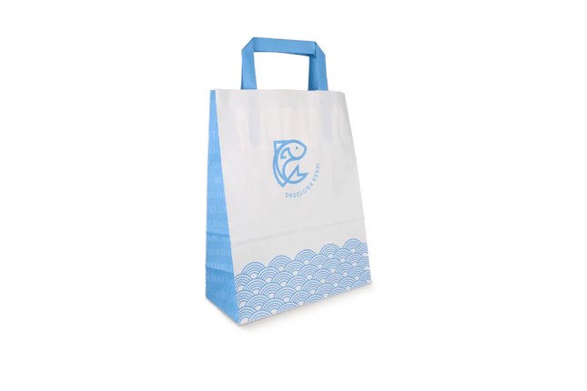 Paper Bags Small Fish 70 gr. 22x10x28 cm