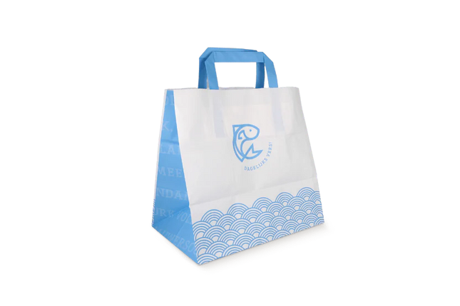 Paper Bags Medium Fish 70 gr. 26x17x25.5 cm