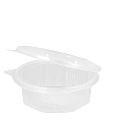 Ripboxx Salatschale mit Klappdeckel 375 ml Transparent