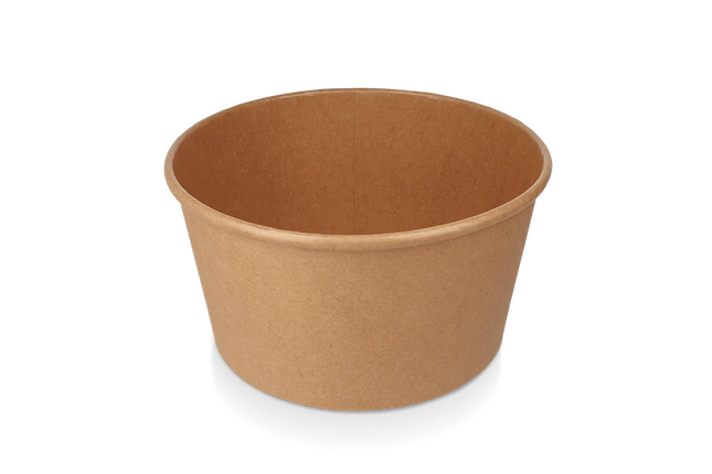 Salat-Poke-Bowl 1000 ml 32oz Ø148 mm Kraft
