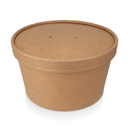 Salat-Poke-Bowl 1000 ml 32oz Ø148 mm Kraft