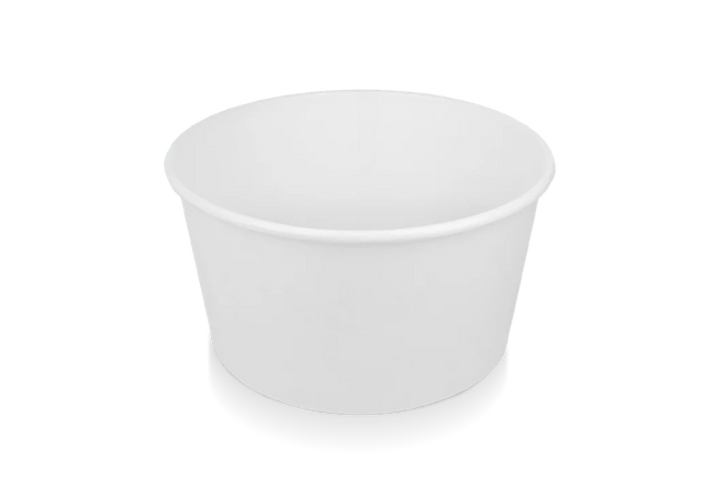 Salatschale Poke Bowl 1000 ml 32oz Ø148 mm Weiß