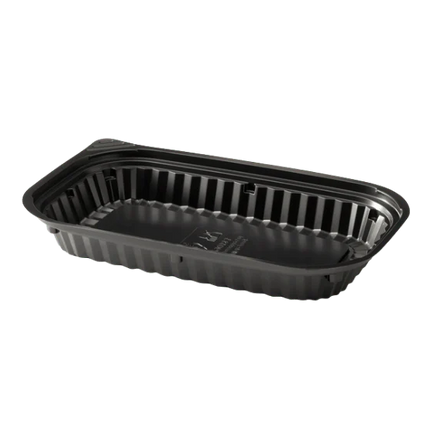 Schaaltje PET 140x225 mm Zwart