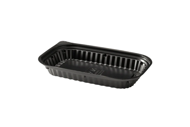 Schaaltje PET 140x225 mm Zwart