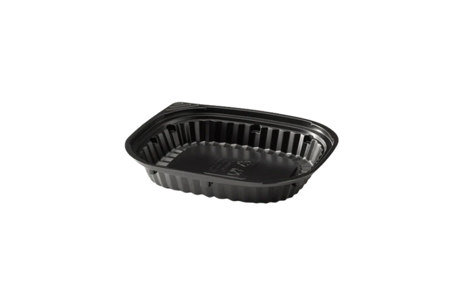 Schale PET 150x175 mm Schwarz
