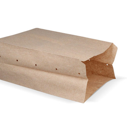 Snacktüten 2 Pfund Nr. 28 Kraft perforiert 55g | 10kg