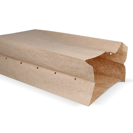 Snacktüten 3 Pfund Nr. 29 Kraft Perforiert 55g | 10kg