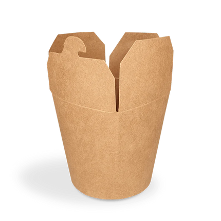 Wok to Go Becher 16oz 400 ml Kraft