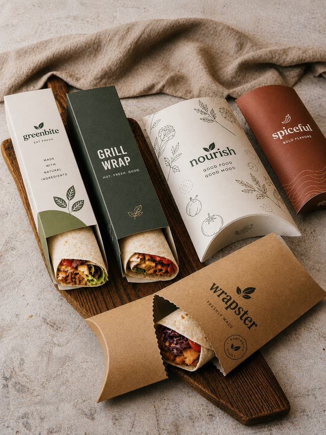 Wrap dozen bedrukken 