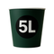 5 liter bedrukte kartonnen bucket met eigen ontwerp – Cuppix