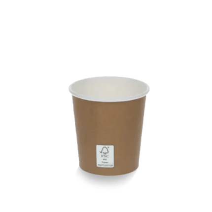 Kraftlook kartonnen espressobeker 120 ml (4 oz) van FSC Mix karton – Cuppix