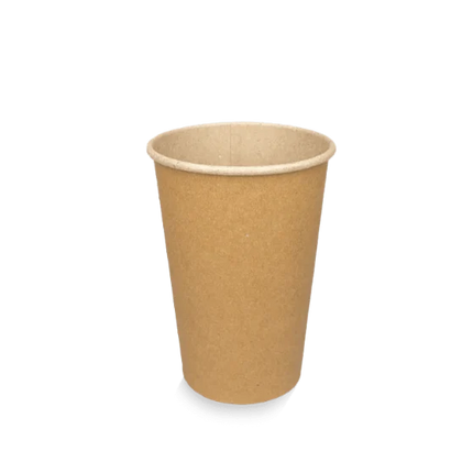 Kraft kartonnen koffiebeker 180 ml met natuurlijke bruine uitstraling – Cuppix