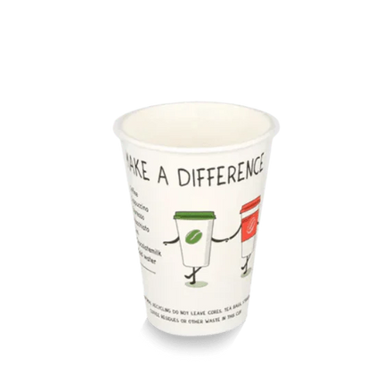 Kartonnen recycle koffiebeker 180 ml van FSC-gecertificeerd karton – Cuppix