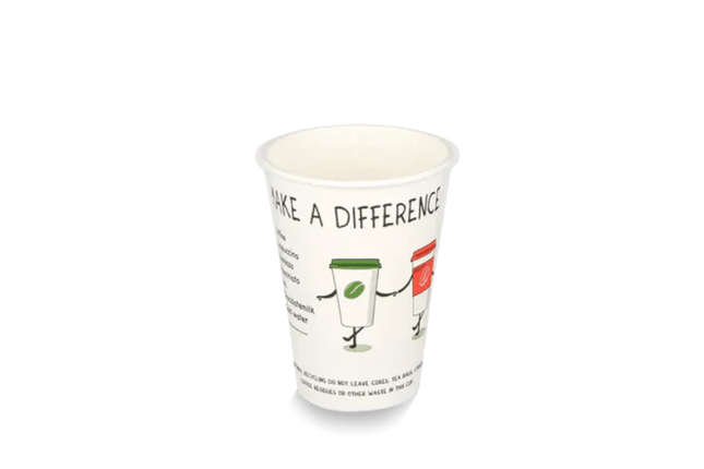 Kartonnen recycle koffiebeker 180 ml van FSC-gecertificeerd karton – Cuppix