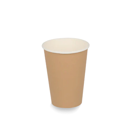 Kraft kartonnen koffiebeker 150 ml (6 oz) met natuurlijke bruine uitstraling – Cuppix