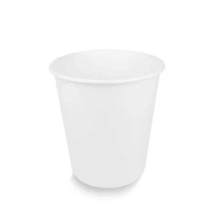 Witte kartonnen koffiebeker 300 ml (10 oz) voor cappuccino en latte – Cuppix