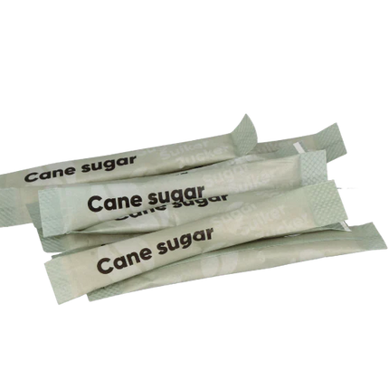 Rietsuiker sticks 4 g individueel verpakt – doos van 1000 stuks – Cuppix