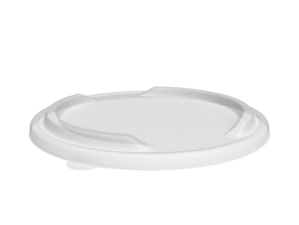 Transparante R-PET bowl deksel Ø184 mm – Cuppix