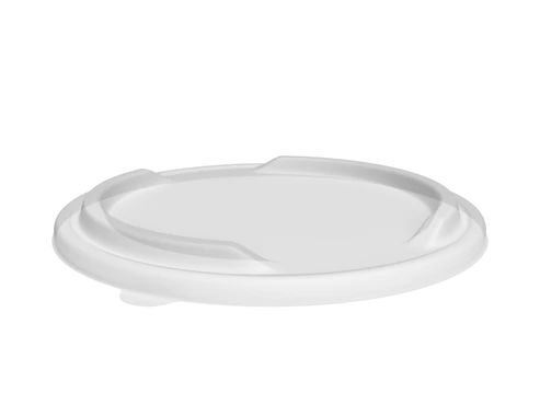Transparante R-PET bowl deksel Ø184 mm – Cuppix